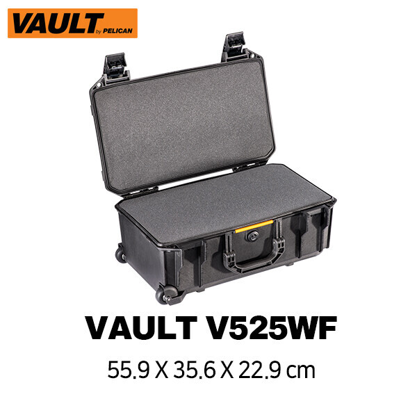 한국 공식 펠리칸 스토어 #,펠리칸 V525 WF 볼트 케이스(V525 Vault Rolling Case)